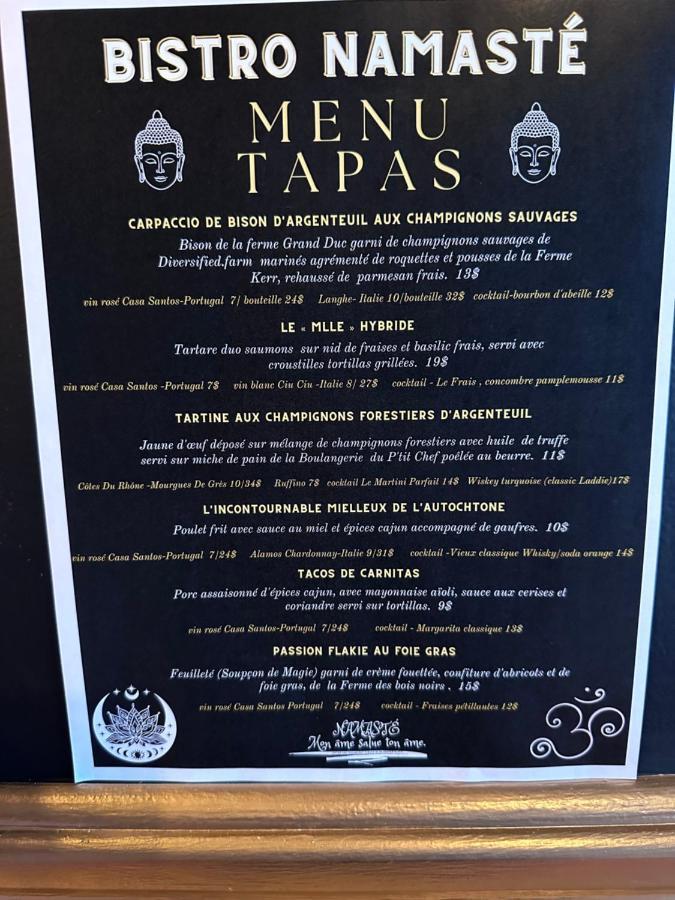 Auberge Et Bistro Namaste Lachute Zewnętrze zdjęcie